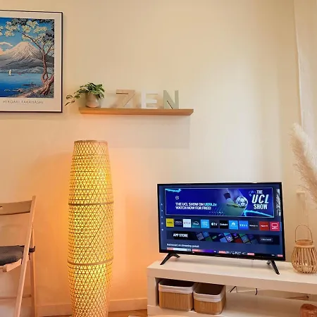 Apartamento Le Fuji - Zen Et Chaleureux - Gare Et Centre-ville Accessibles à Pied Mulhouse